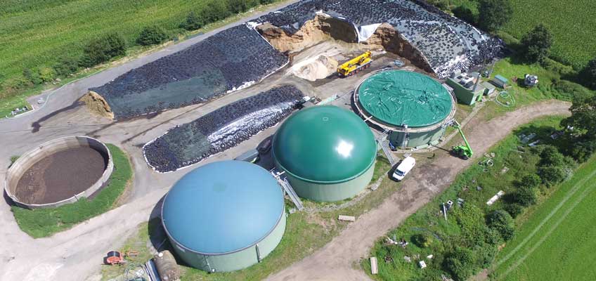 Biogas Anlagenbau mit NORTH-TEC: Planung, Projektierung und Inbetriebnahme