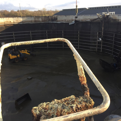 Instandsetzung einer EnviTec Biogasanlage  Wiederaufbau und Repowering mit NORTH-TEC Biogas - Fermenter Reinigung, Reparatur und Sanierung (7)