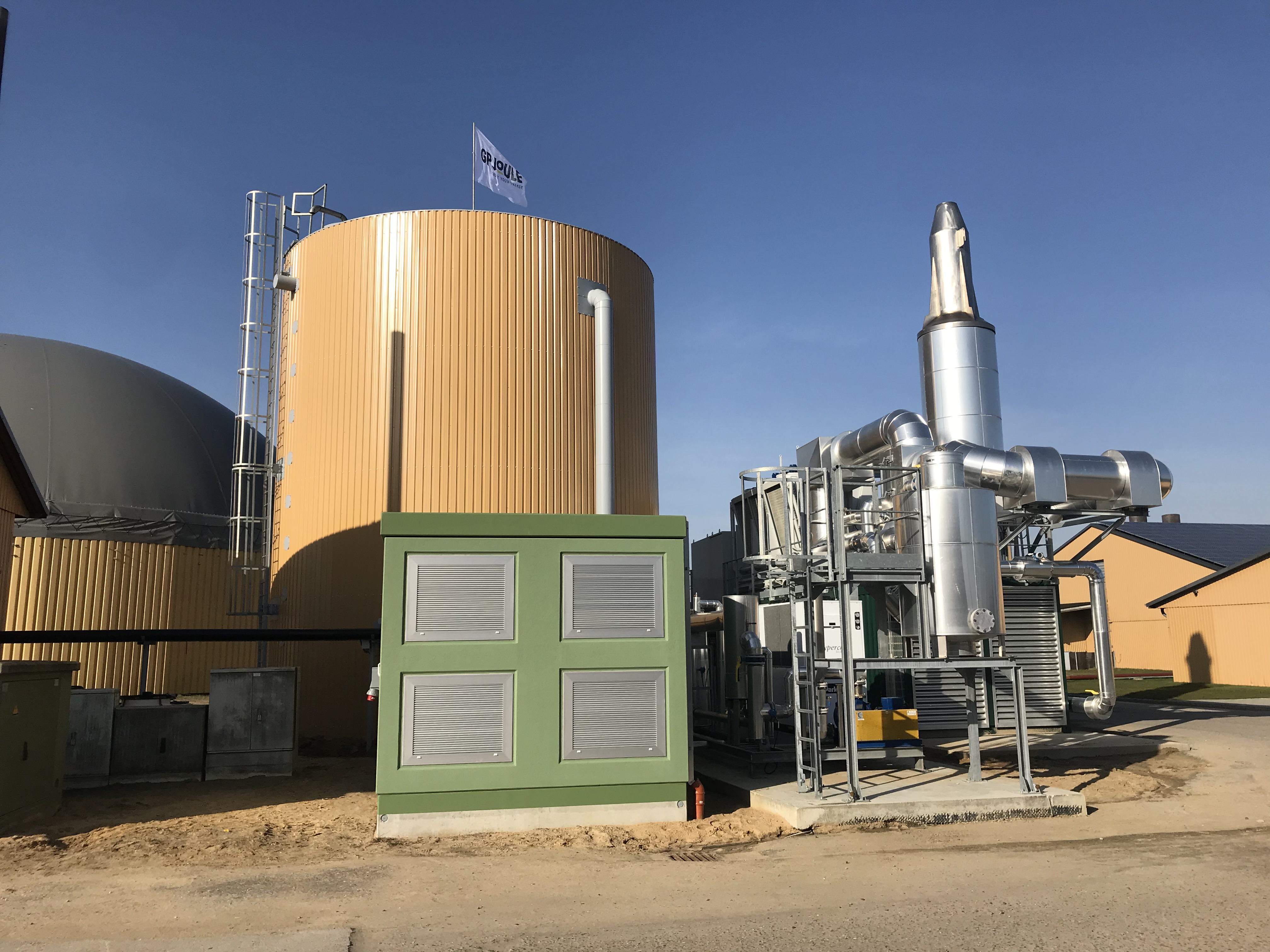 Überbauung Biogas –  Biogasanlagen Flexibilisierung mit 1,5 MW BHKW - Biogas Flex-Betrieb auf dem Hof Petersen  - 4