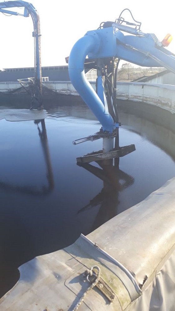Instandsetzung einer EnviTec Biogasanlage  Wiederaufbau und Repowering mit NORTH-TEC Biogas - Fermenter Reinigung, Reparatur und Sanierung