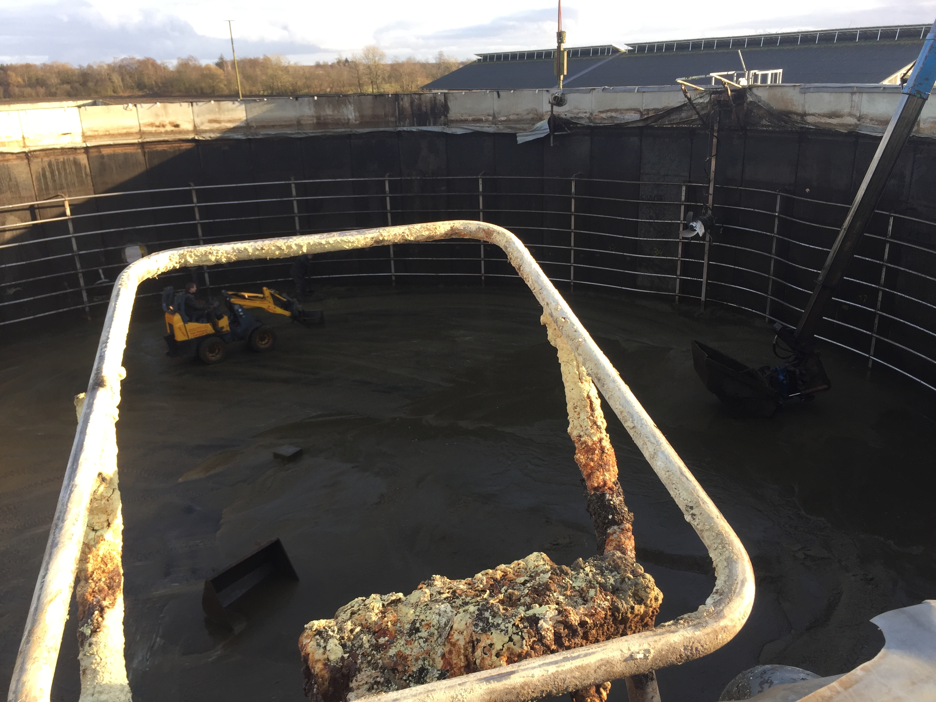 Instandsetzung einer EnviTec Biogasanlage  Wiederaufbau und Repowering mit NORTH-TEC Biogas - Fermenter Reinigung, Reparatur und Sanierung (4)